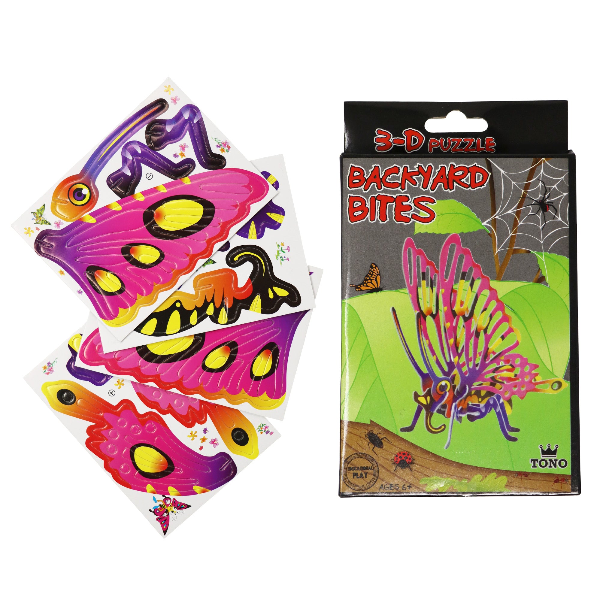 Build Your Own Insect - Butterfly - (Pack Size: 3) – Pink Poppy B2B ...